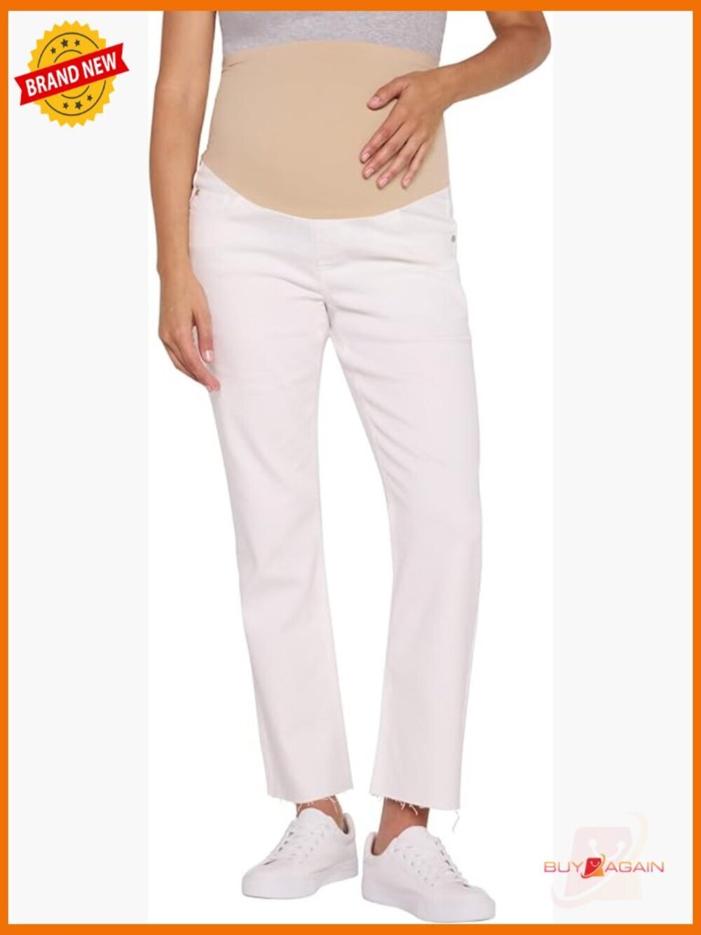 Secret Fit Over the Belly Slim Straight Leg Maternity Jeans